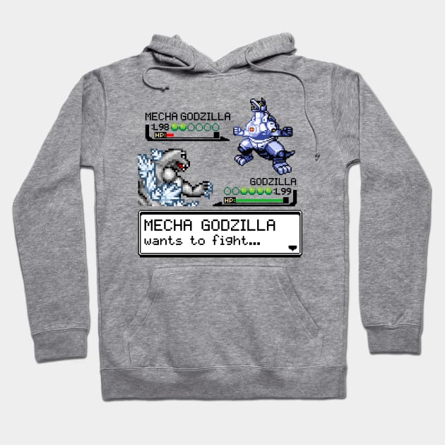 Kaiju Fight Hoodie by CoDDesigns